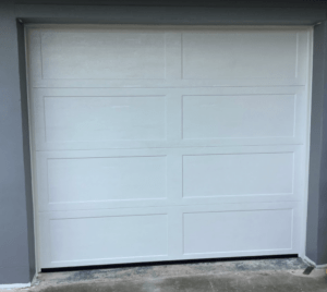Recessed Long Panel Garage Door