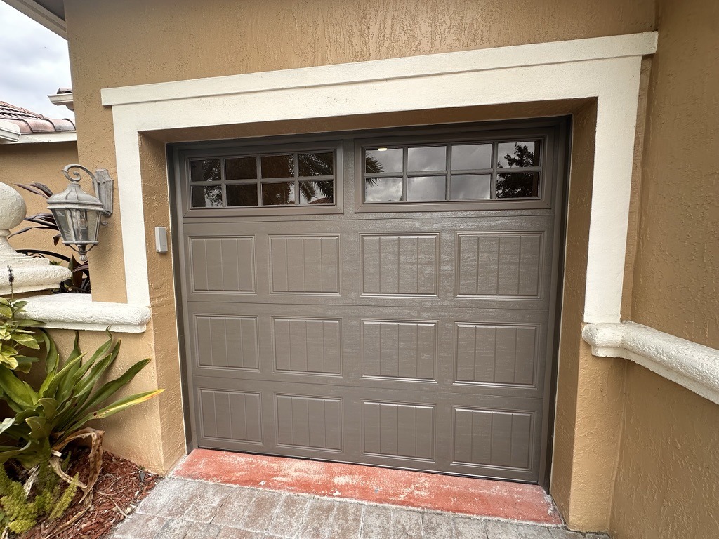 Brown Garage Door
